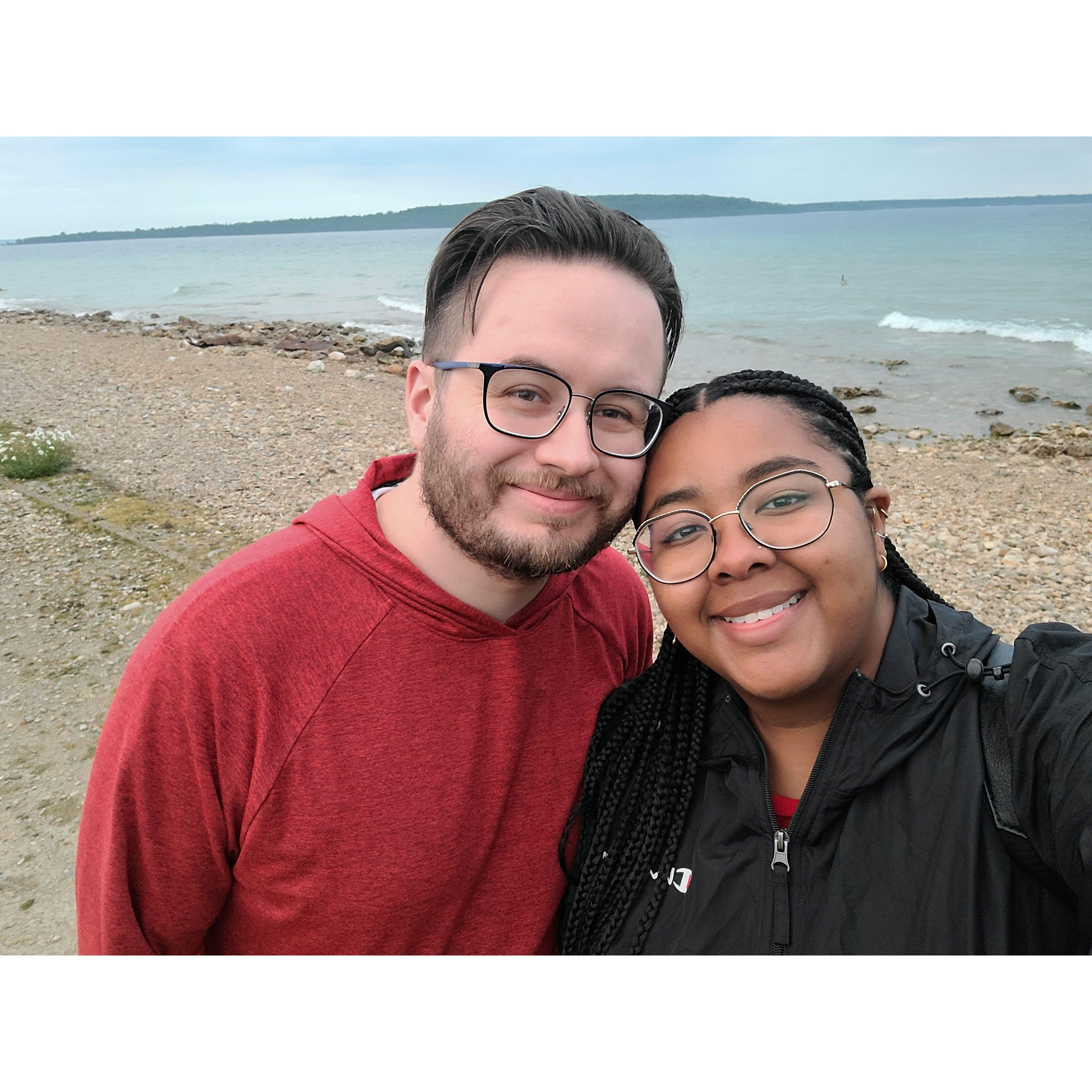 The start of the proposal trip- Mackinac Island, MI (6.16.2024)