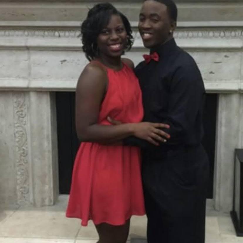 First date on October 3rd 2015 after our homecoming dance. We went to Buffalo Wild Wings.