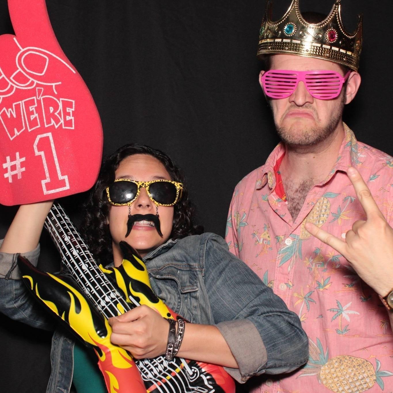 Photo booth fun at City Lights Theater Company