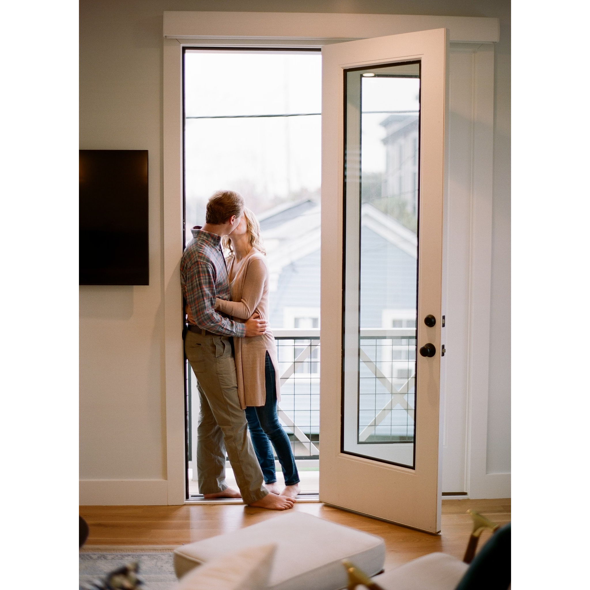 A favorite picture from our home engagement shoot!