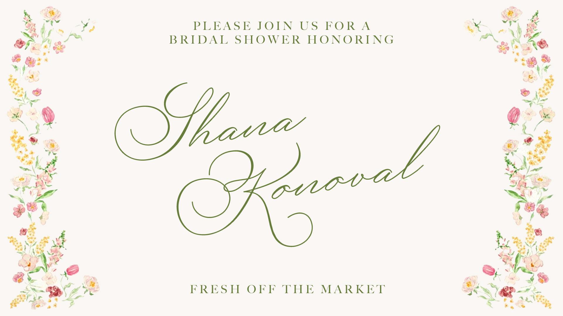 The Wedding Website of Shana Konoval and Christopher Manley