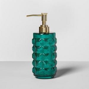Indo Chic Green Mercury Glass Soap/Lotion Dispenser Green - Opalhouse™