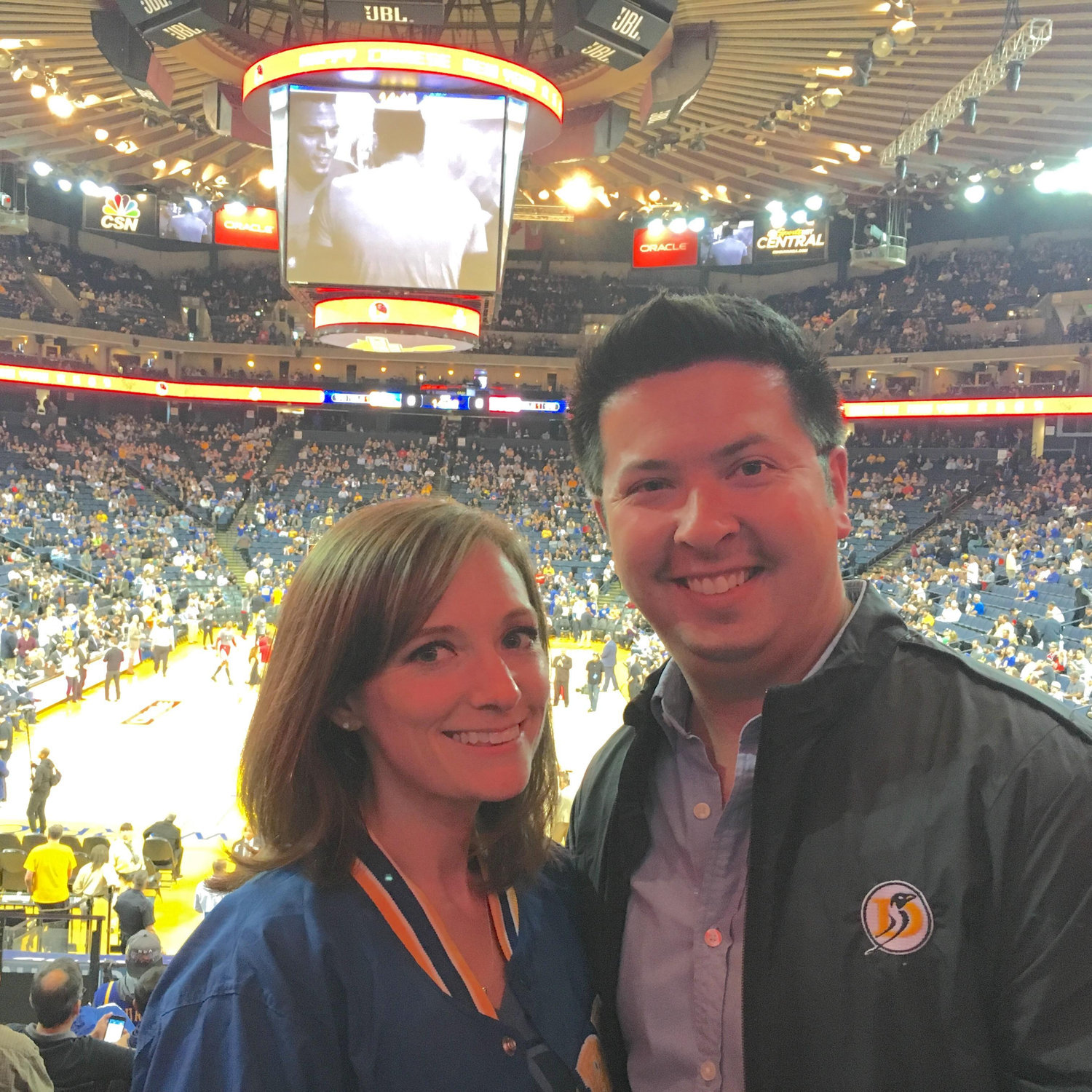 Warriors game, February 2016.
