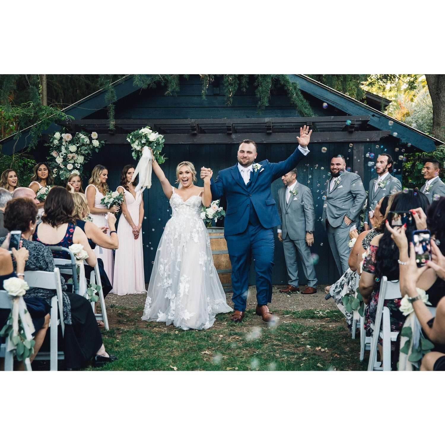 We will walk down the aisle, say our vow's, KISS, and finally after 6 years of dating.... WE WILL BE MARRIED!