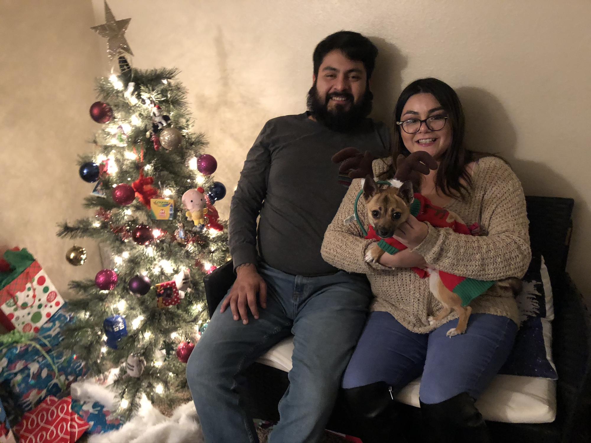 First Christmas with Mowgli