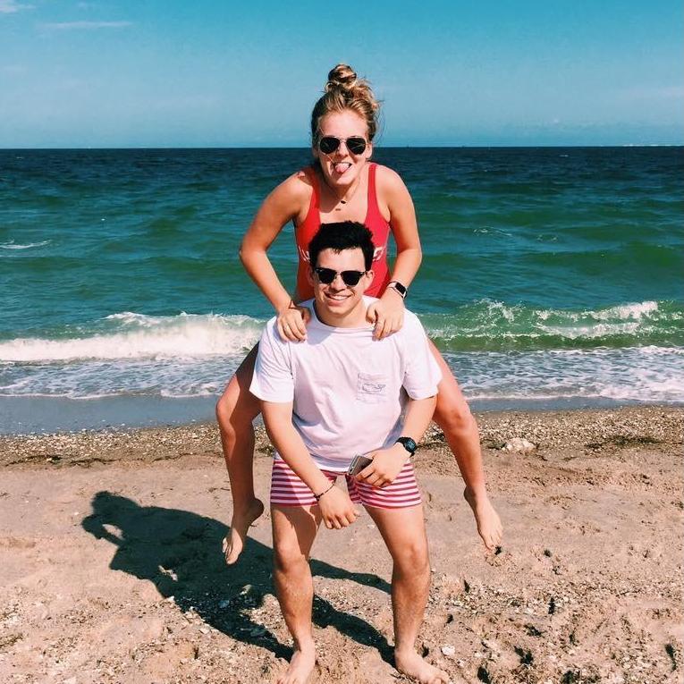 First beach trip together