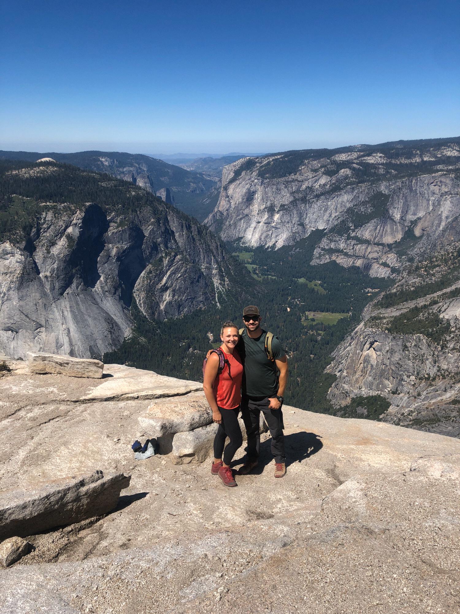 Summer 2019 we got in the lottery to hike half dome!