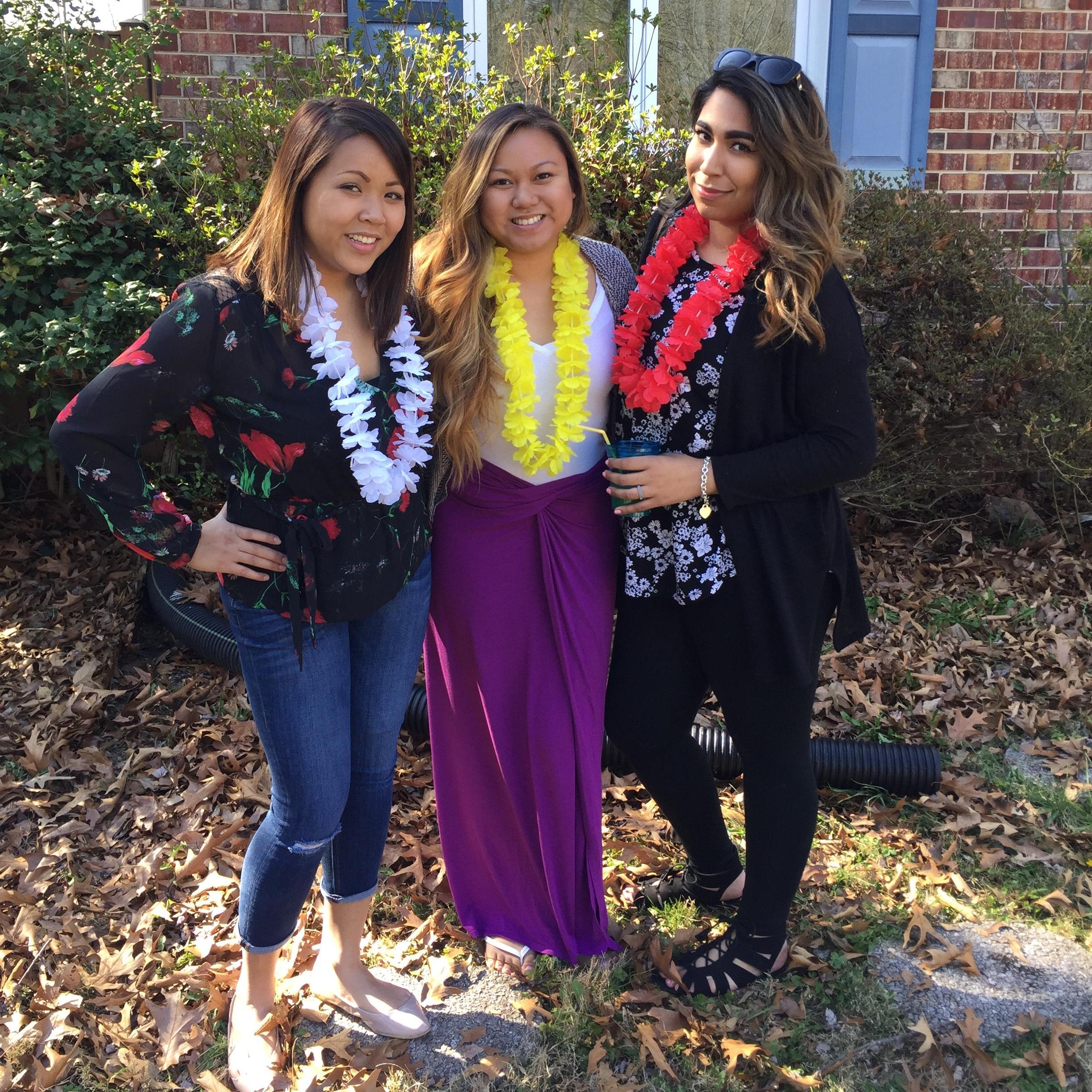 With the Matron of Honor & a Bridesmaid <3