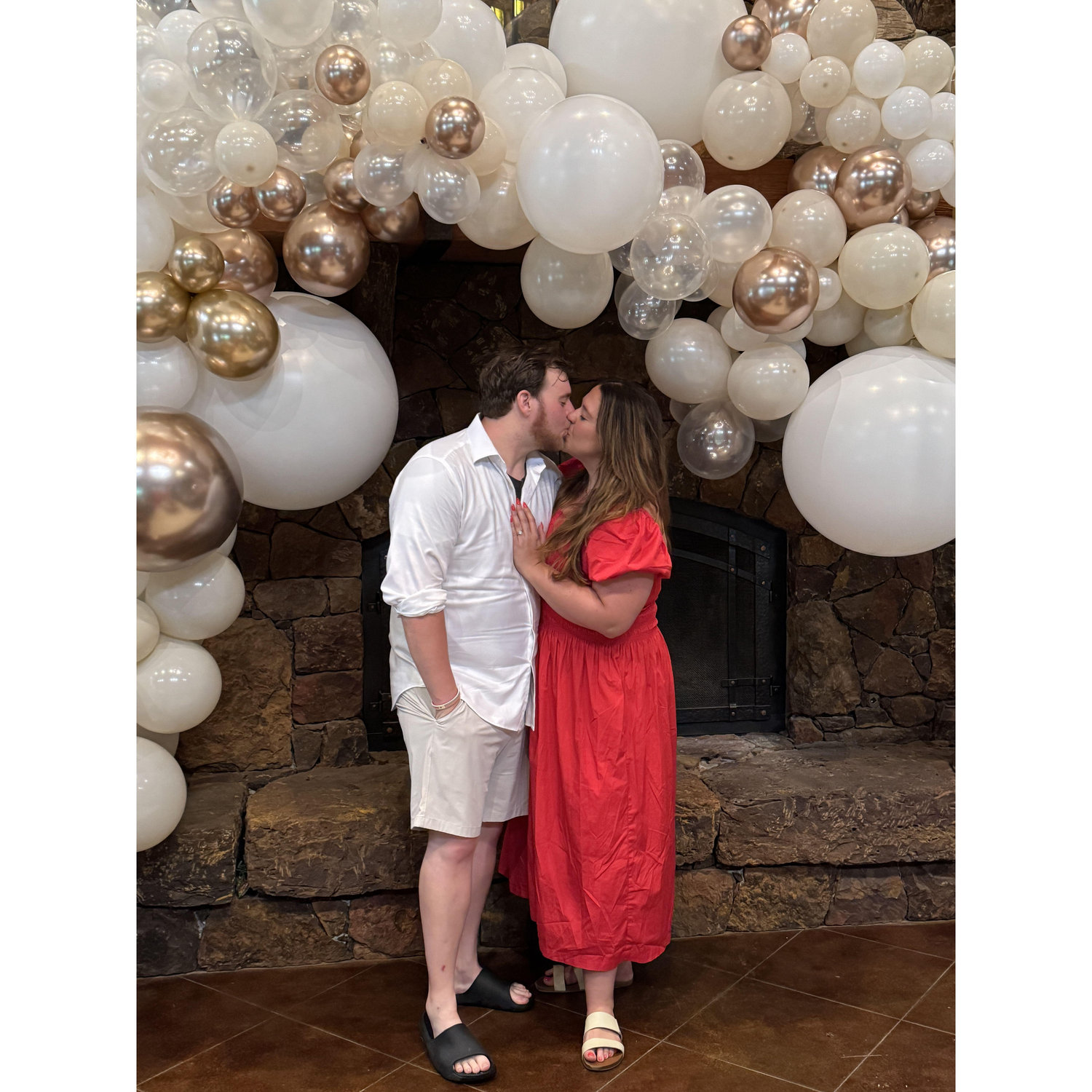 our engagement at the ranch