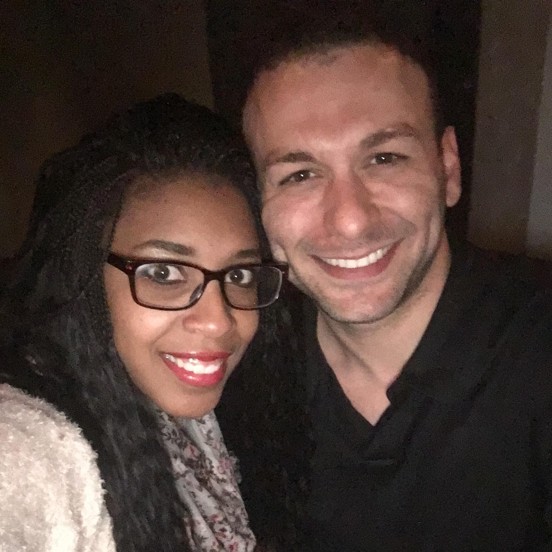 The selfie from our first date