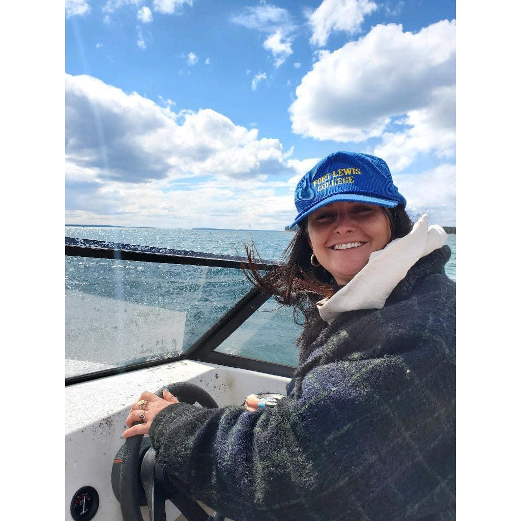 Snap taken on the water after I said “yes!” 