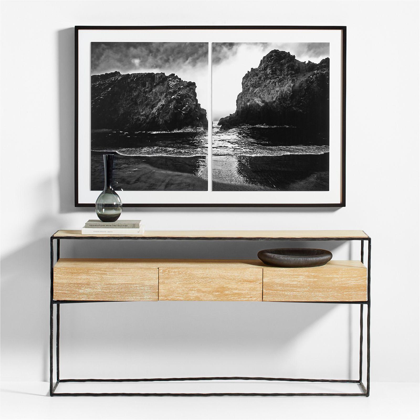 Crate and Barrel, Big Sur Framed Wall Art Print Zola