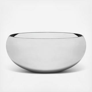 Seascape Stainless Steel Calabash Bowl