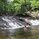 Cashiers Sliding Rock