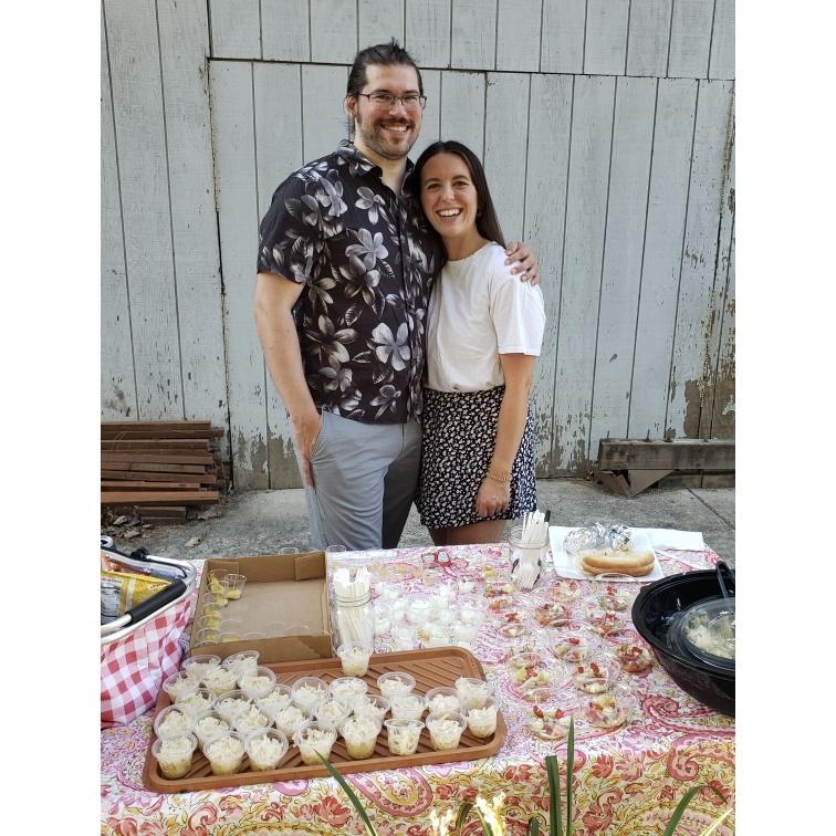 At a summer party