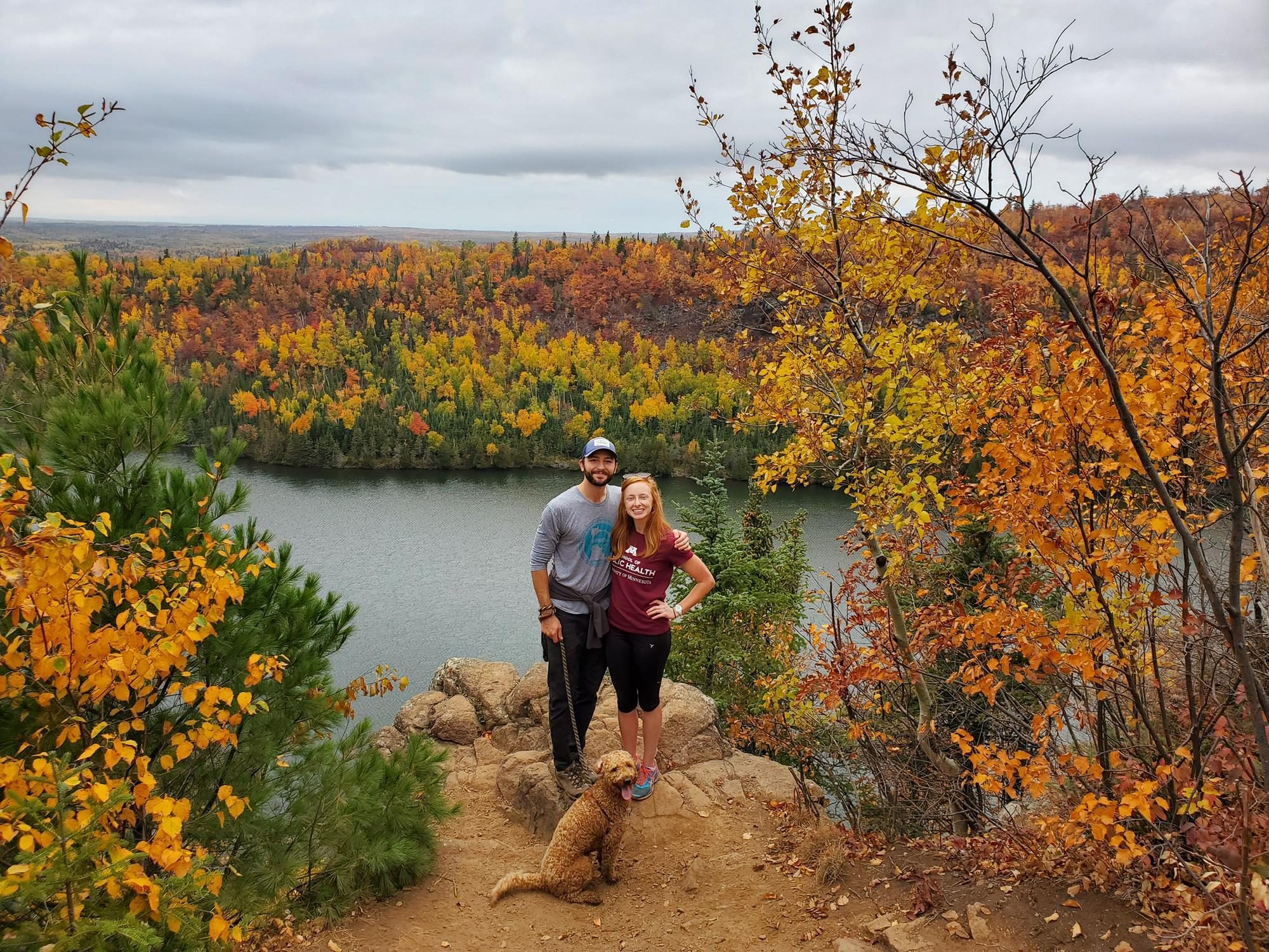 September, 2020 | Bean and Bear hike.
Blissfully unaware of the torrential downpour coming our way an hour later.