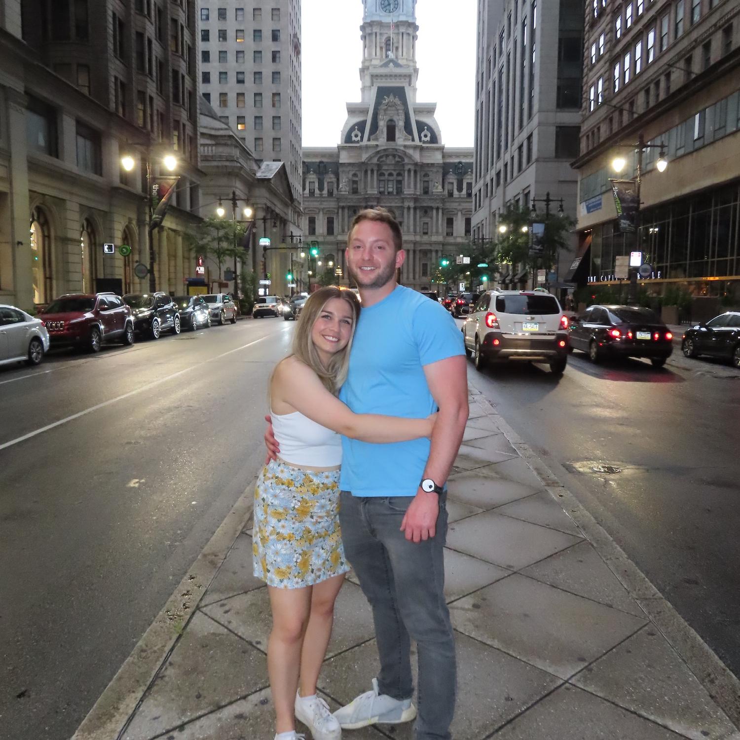Center City photo shoot before we started dating...
June 18, 2021