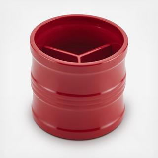Ceramics Tool Crock with Partition Insert