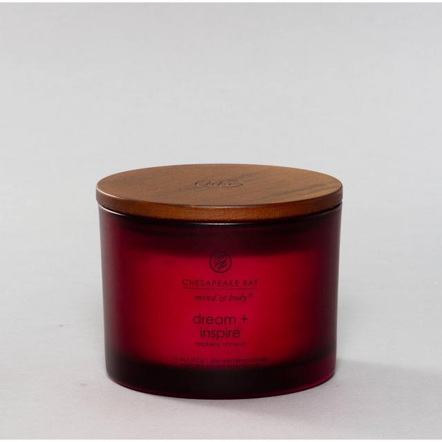 11oz Core Black Jar 3-Wick Candle Dream + Inspire - Mind & Body by Chesapeake Bay Candle