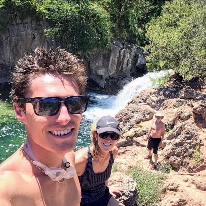 Another Fossil Creek, AZ visit, but this time with my parents. My dad did some bouldering! The picture was taken in June 2019.