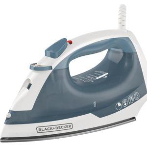 BLACK+DECKER Easy Steam Compact Iron for Clothes, Automatic Shutoff, Nonstick Plate, Light Weight, 1200 Watts