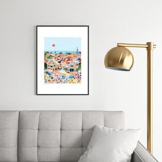 Barcelona I Framed Art Print