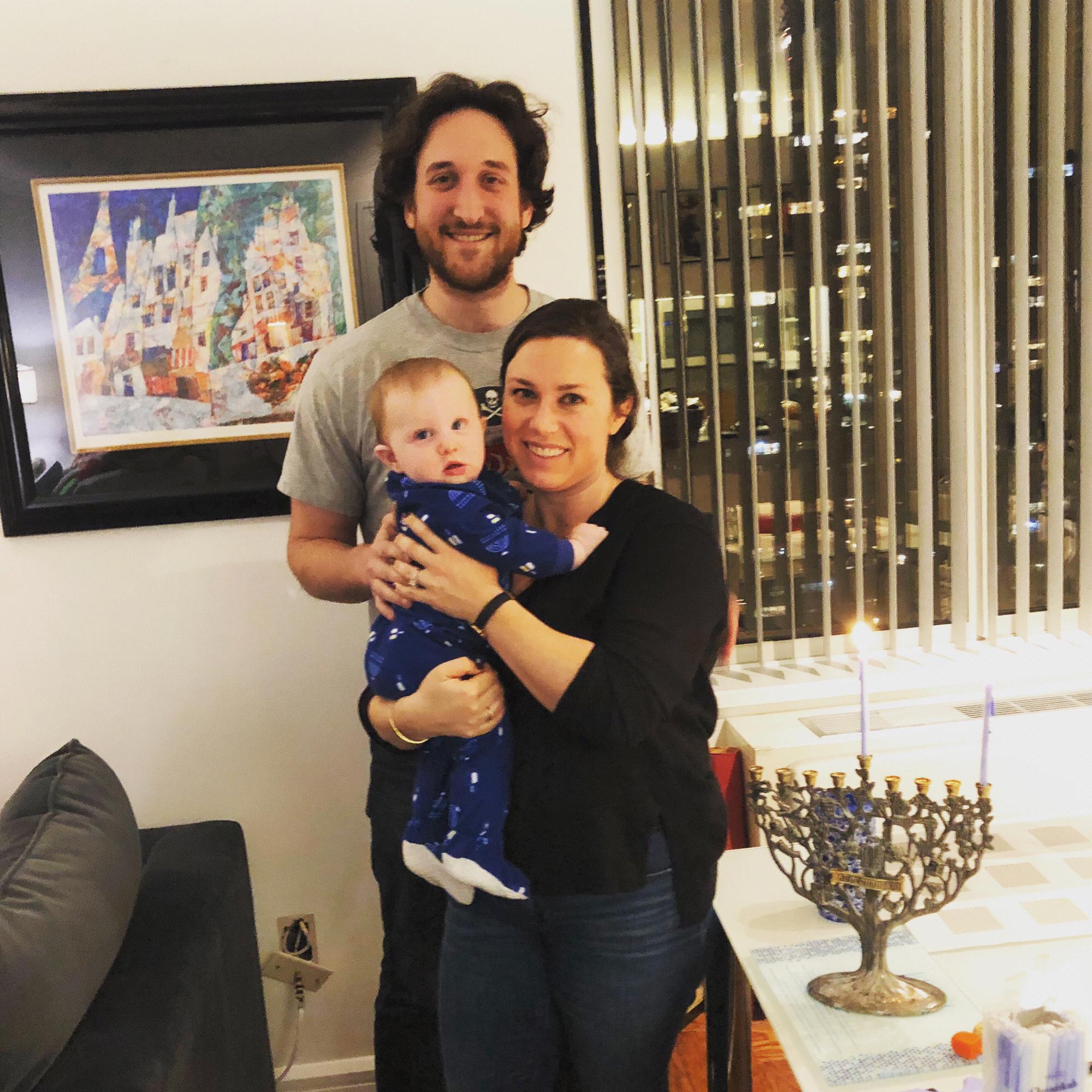 Jordan’s first Hanukkah 2019