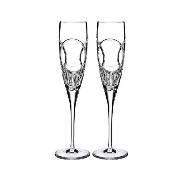 Waterford Love Happiness Flute Pair, 2 Piece