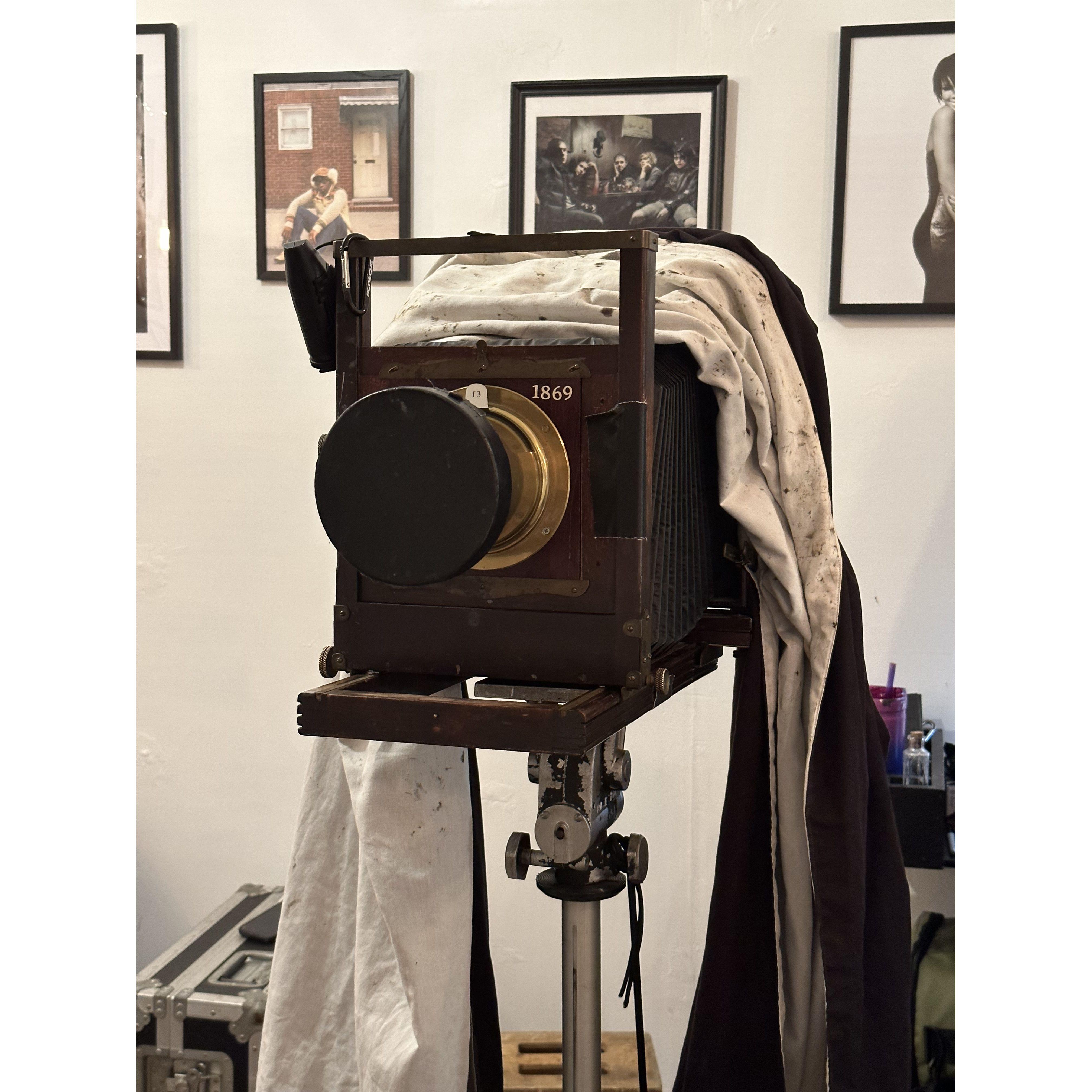 The 1850’s era camera our engagement photos were taken with.