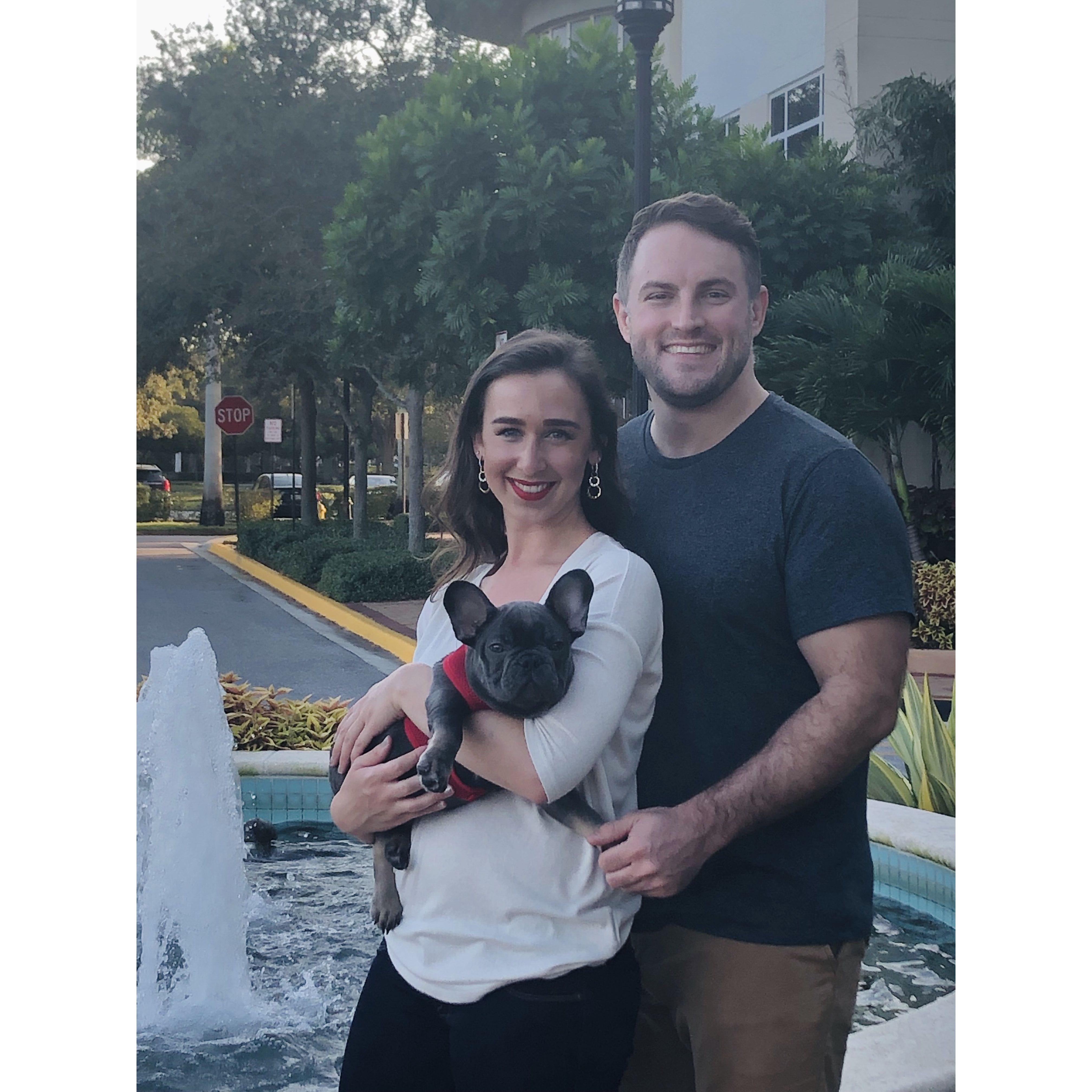 November 2019: First Thanksgiving with Shark