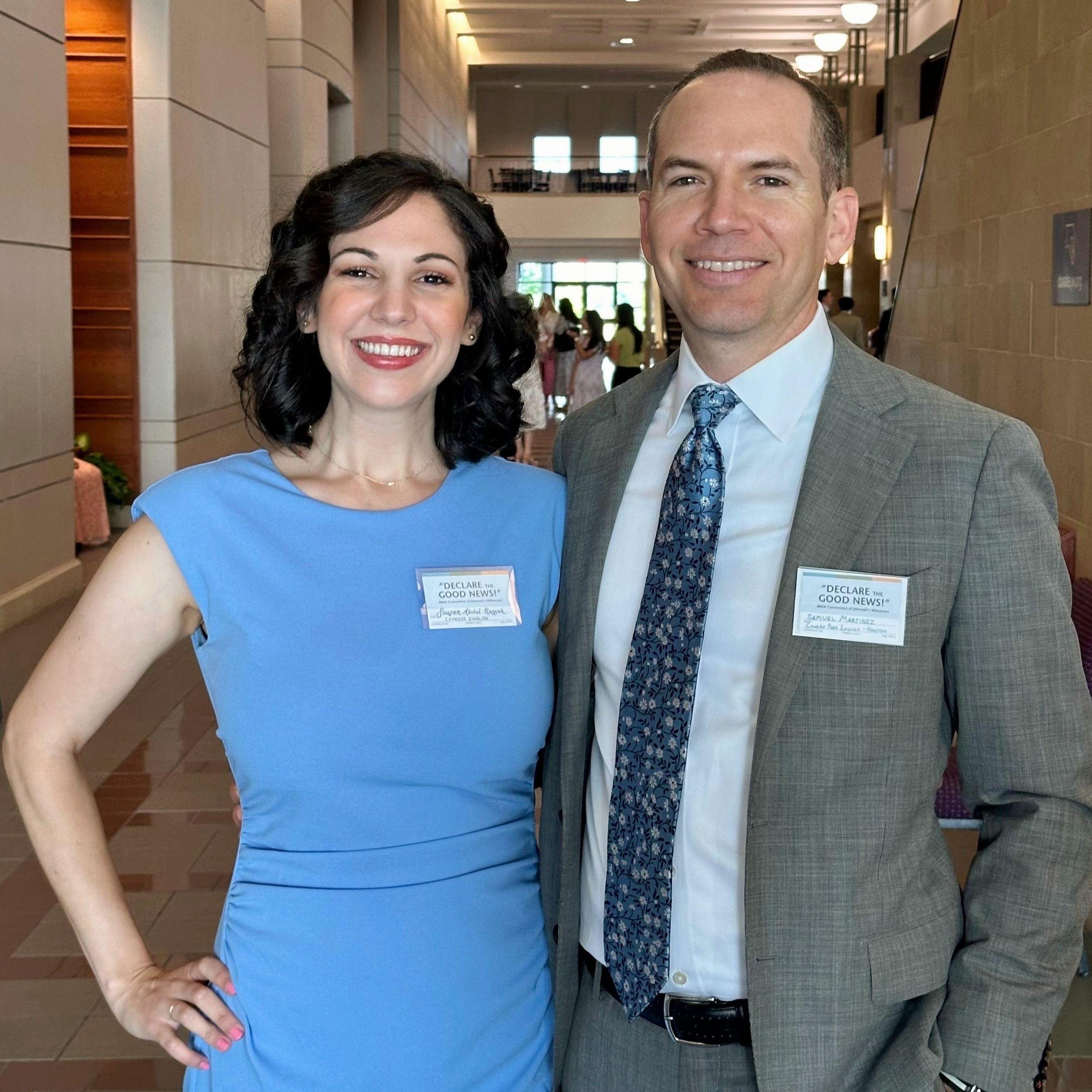 First convention together!