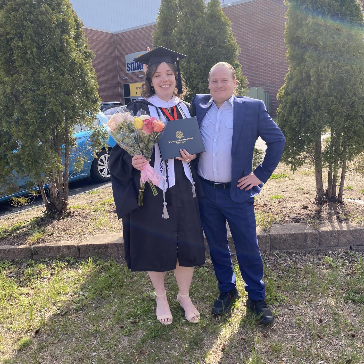 Danielle graduated with her Master’s Degree!