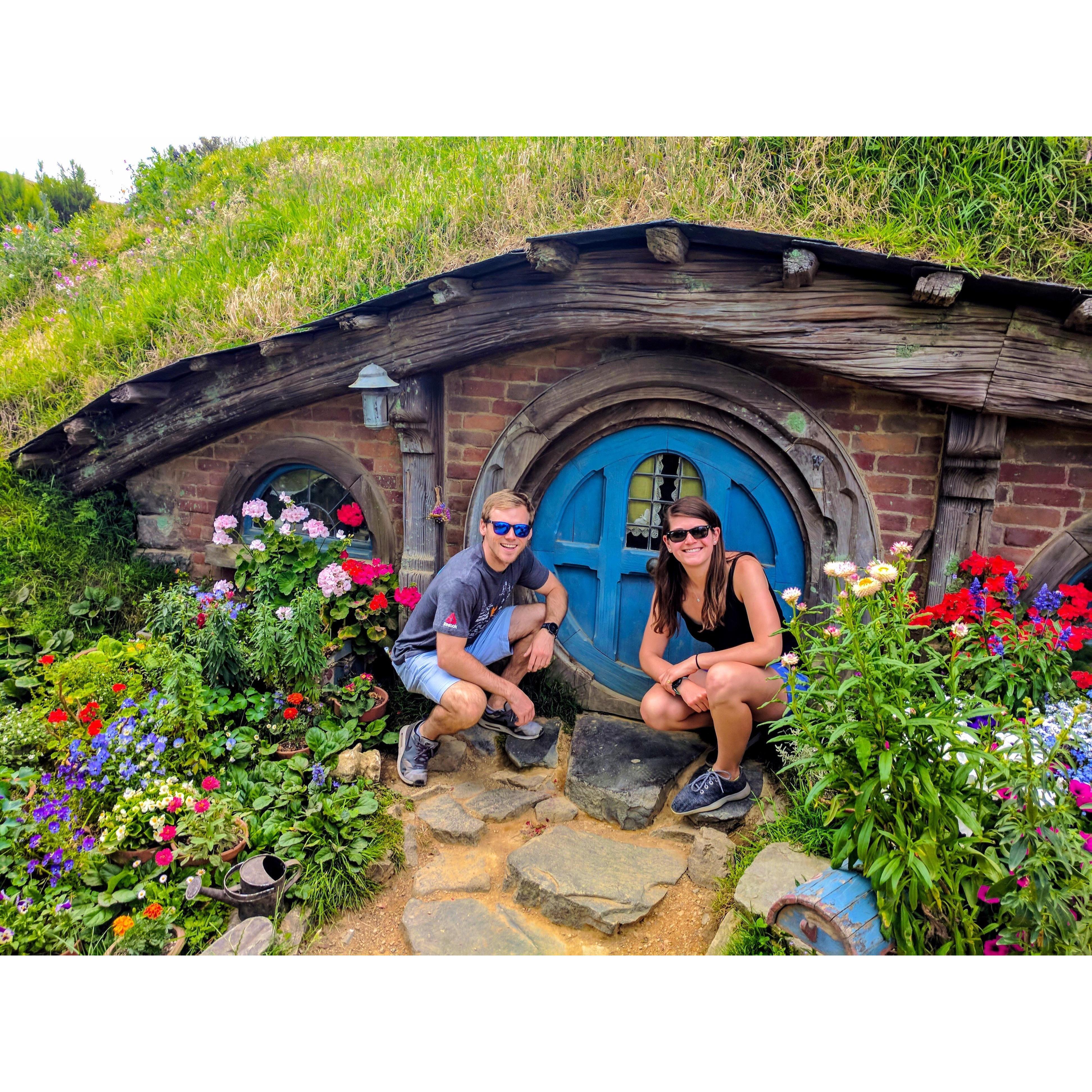 Pretending to be hobbits in Hobbiton