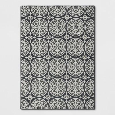 Medallion Washable Tufted And Hooked Rug - Threshold™