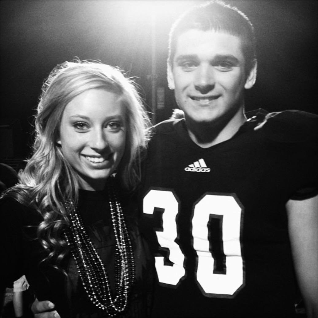 I watched him play many football games!