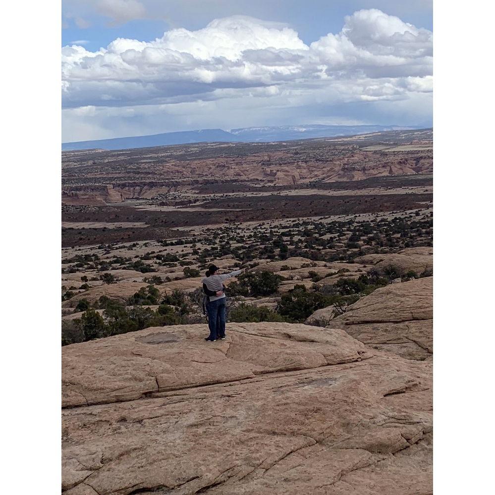 This was from a trip to Moab with some friends!