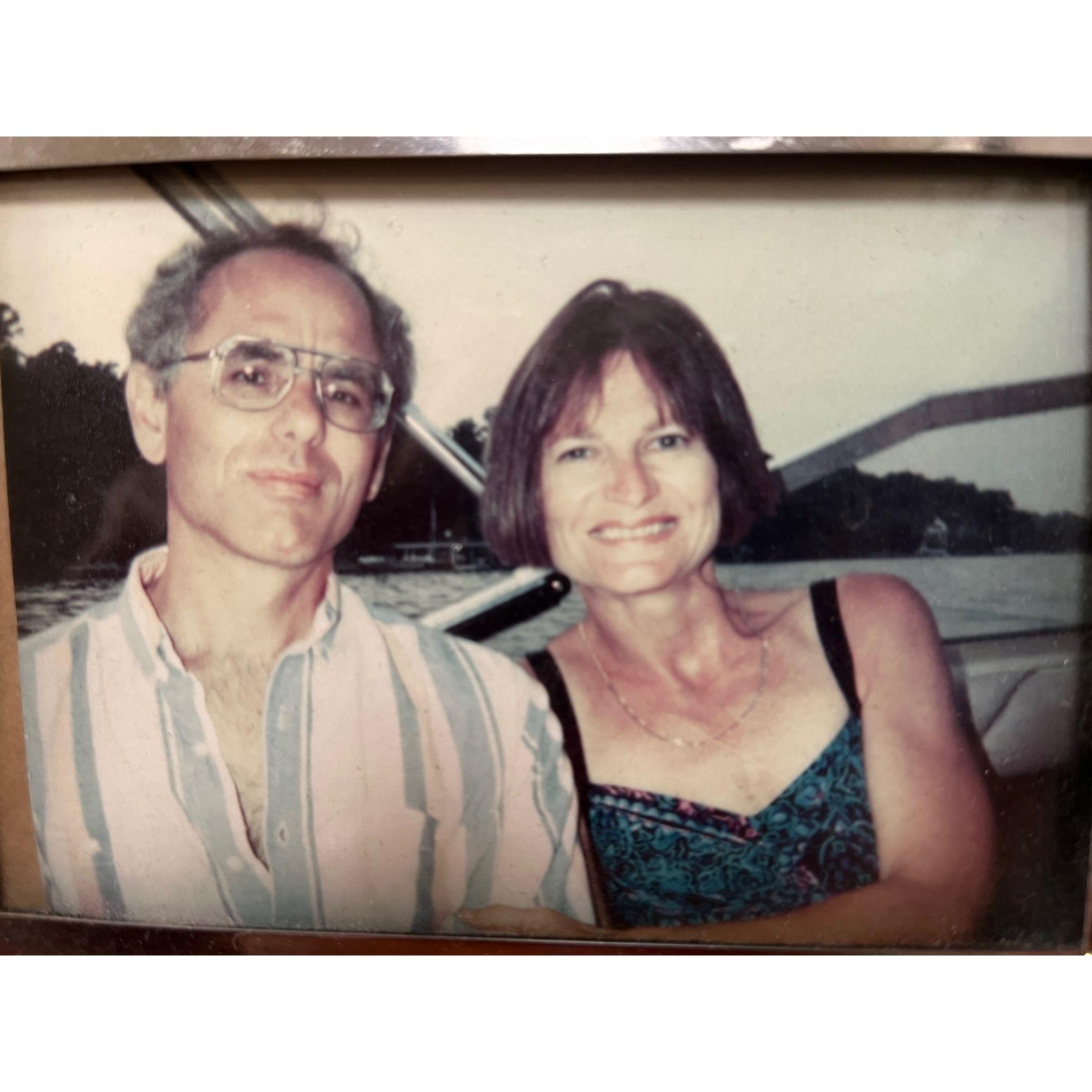 Ann Burbank and Tom McKeehan! Thanks for being the first to send this picture loving each other for over thirty years!