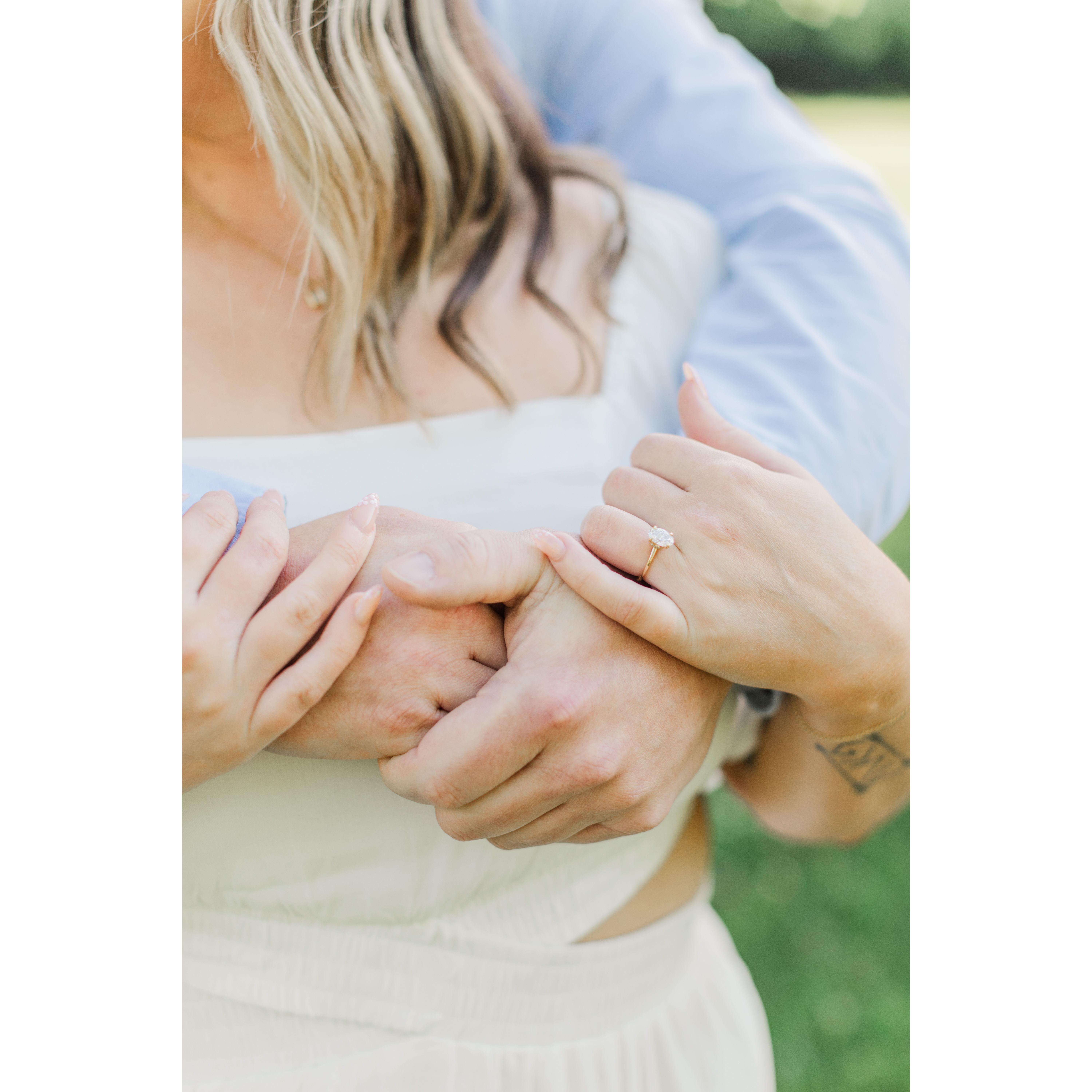 Engagement session captured by Amanda Nicole Photography