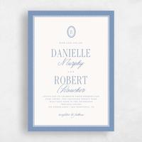 Blue Wedding Invitation - Encanto Classic