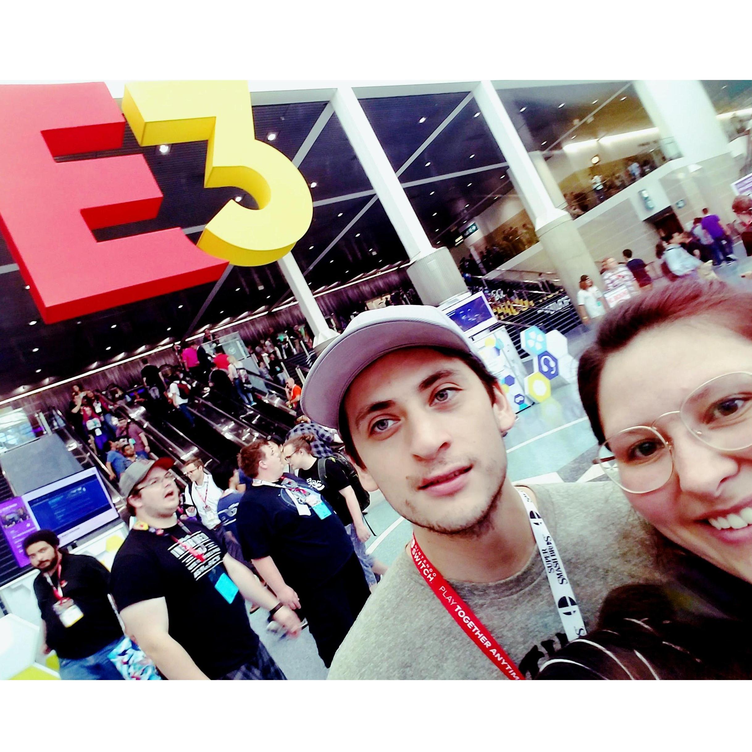 Ernest and Erika check out E3 in 2018