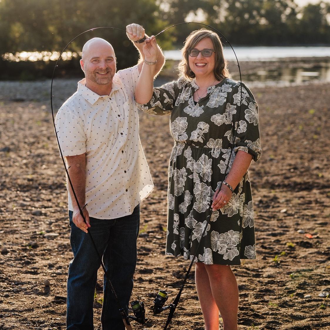 Our wonderful engagement photo session by our talented wedding photographer, Captured by Kaitlin.