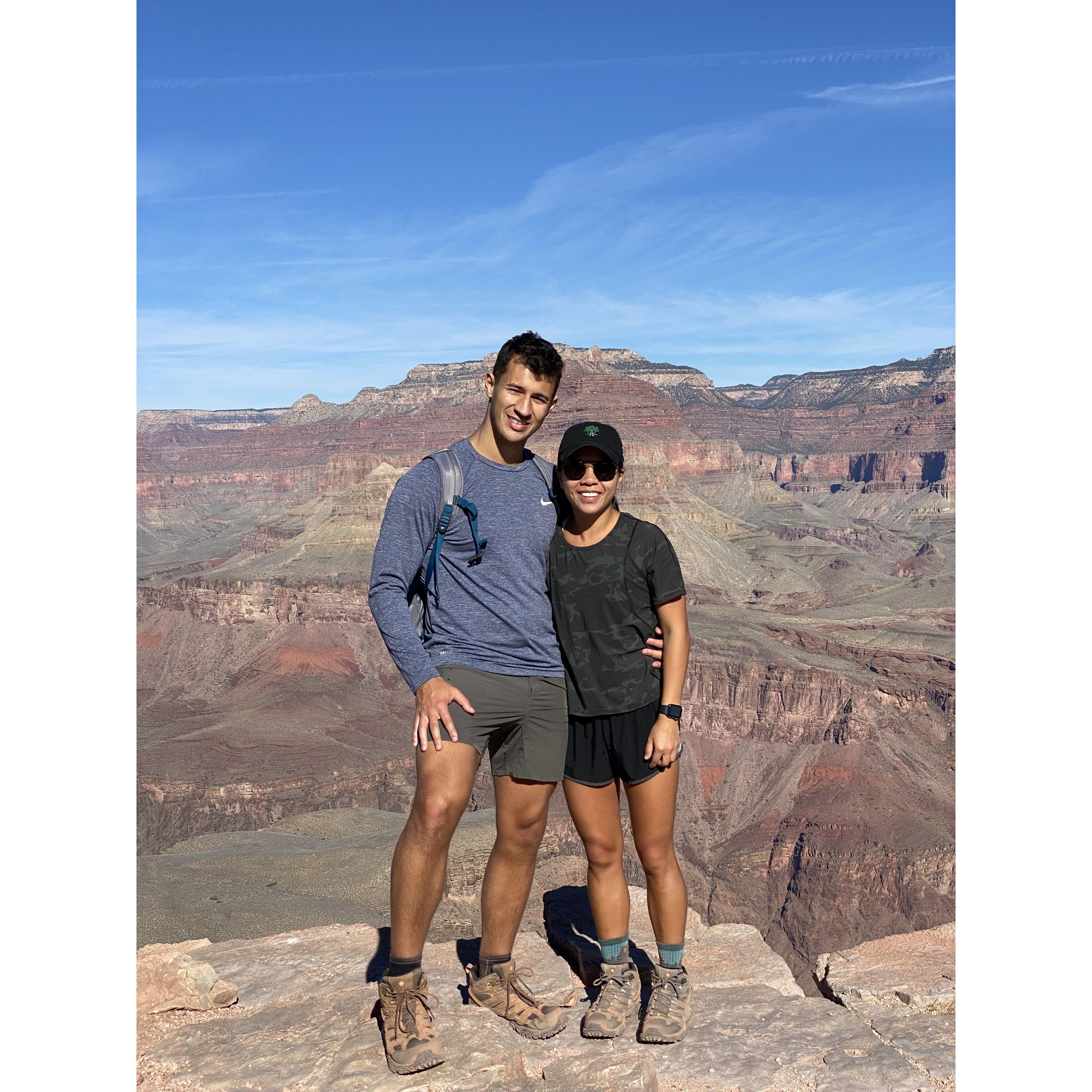 Hiking in Grand Canyon