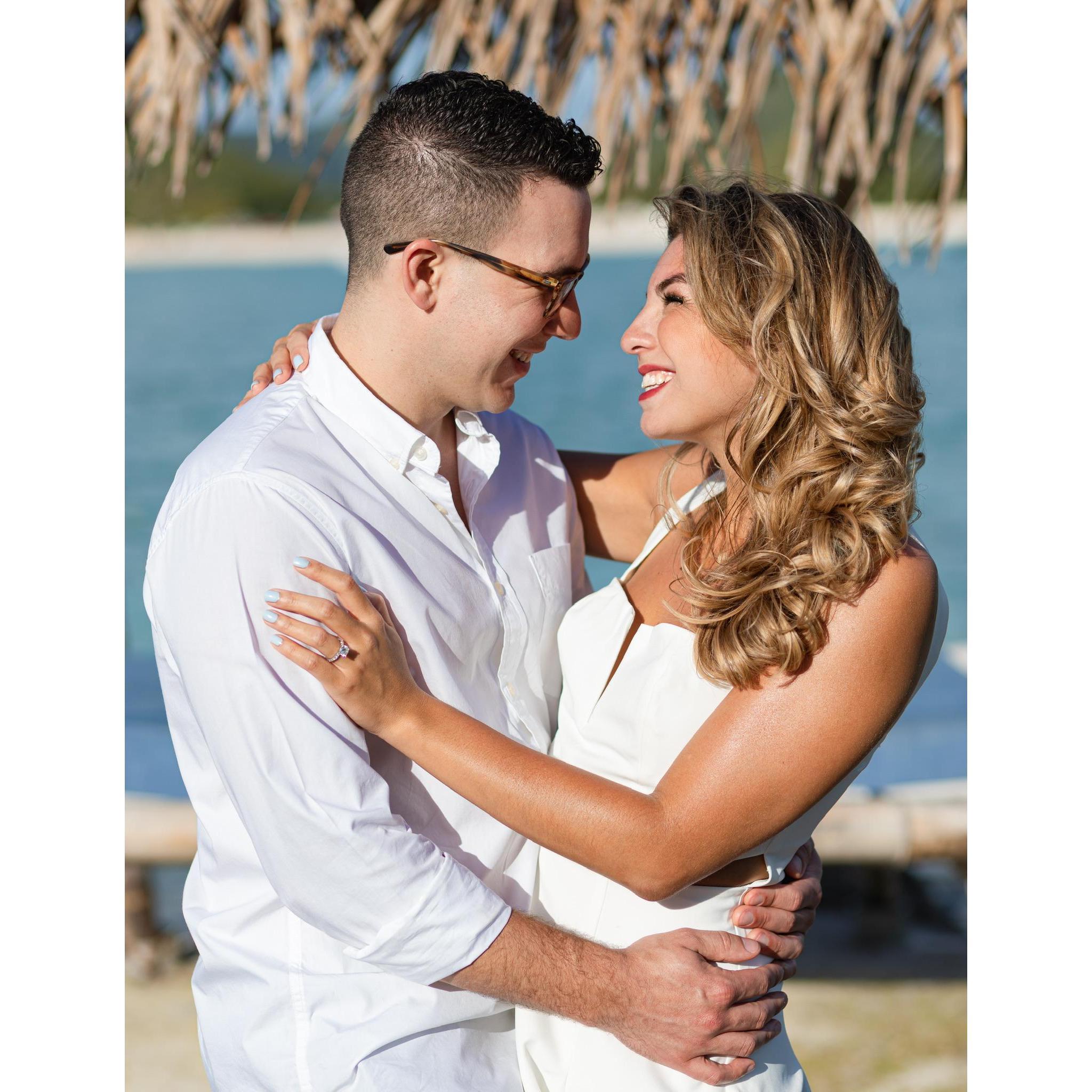 Surprise Engagement Shoot in Antigua