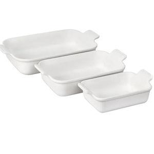 Heritage 3-Piece Rectangular Baking Dish Set