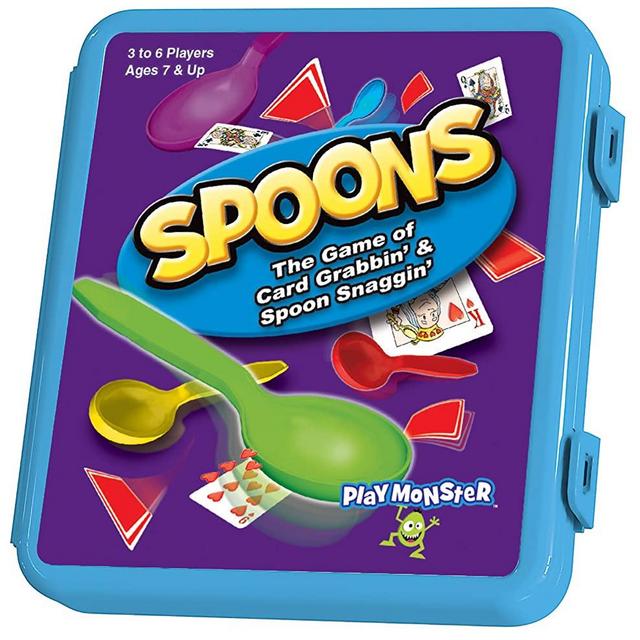 PlayMonster Spoons - The Game of Card Grabbin' & Spoon Snaggin'