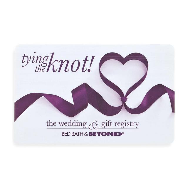 "tying the knot!" Ribbon Heart Gift Card
