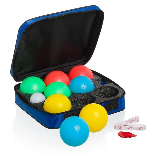 Playaboule Glow in The Dark LED Day Night Lighted Bocce Ball Set Choose Competition 107mm or 85mm Balls