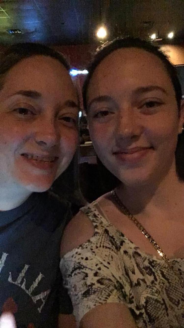 The bride and her mother