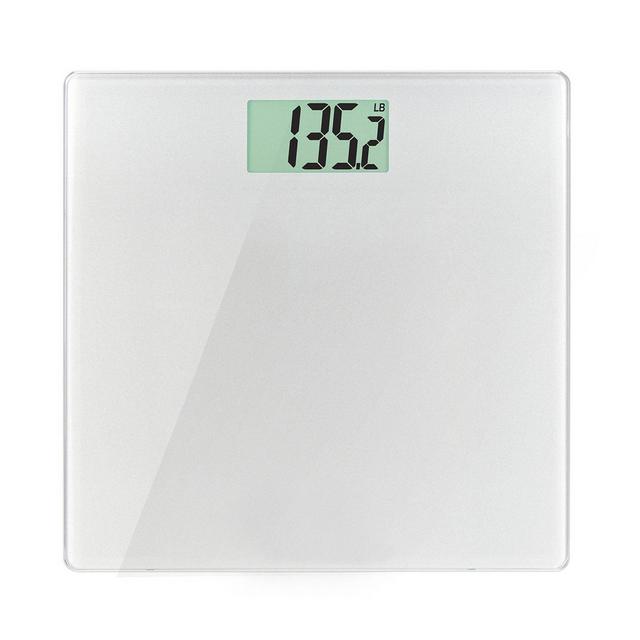Glass Weight Tracking Scale White - Health o Meter