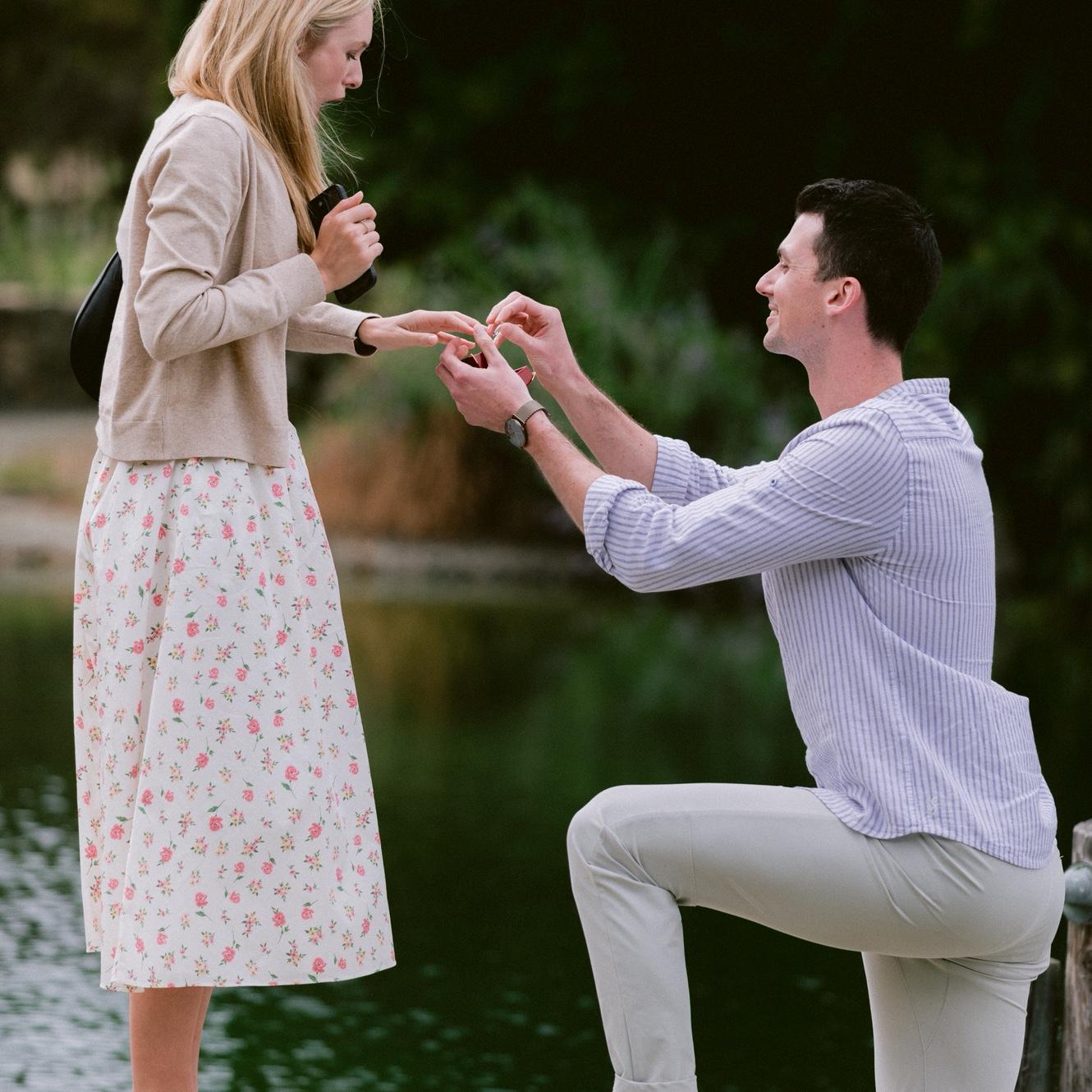 The magical moment! Julia's face says it all!